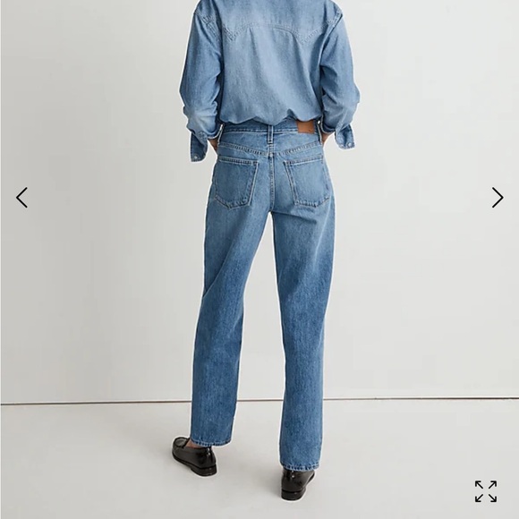 • Madewell • Women’s The Slouchy Boyjean in Rosewell Wash Blue 25 - Picture 3 of 5